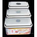 3PCS Set High Quality Plastic Container